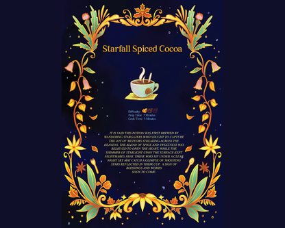Fall and Wonder Digital Recipes
